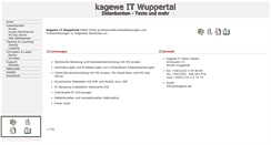 Desktop Screenshot of kagewe.de
