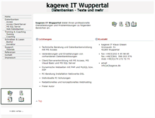 Tablet Screenshot of kagewe.de